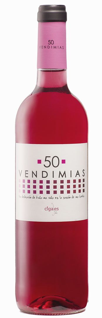 50 VENDIMIAS ROSADO 2025
